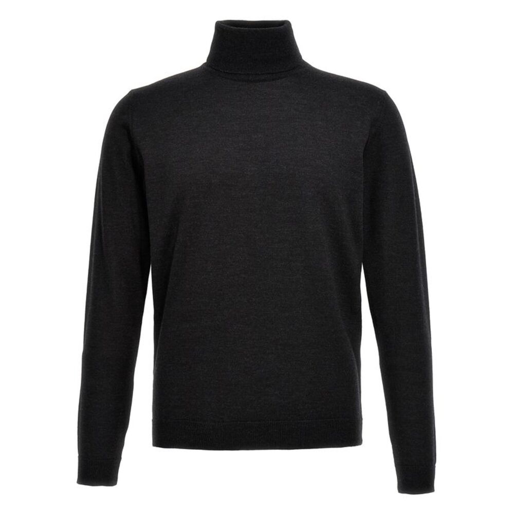 Roberto Collina Gray Merino Wool Men's Cardigan